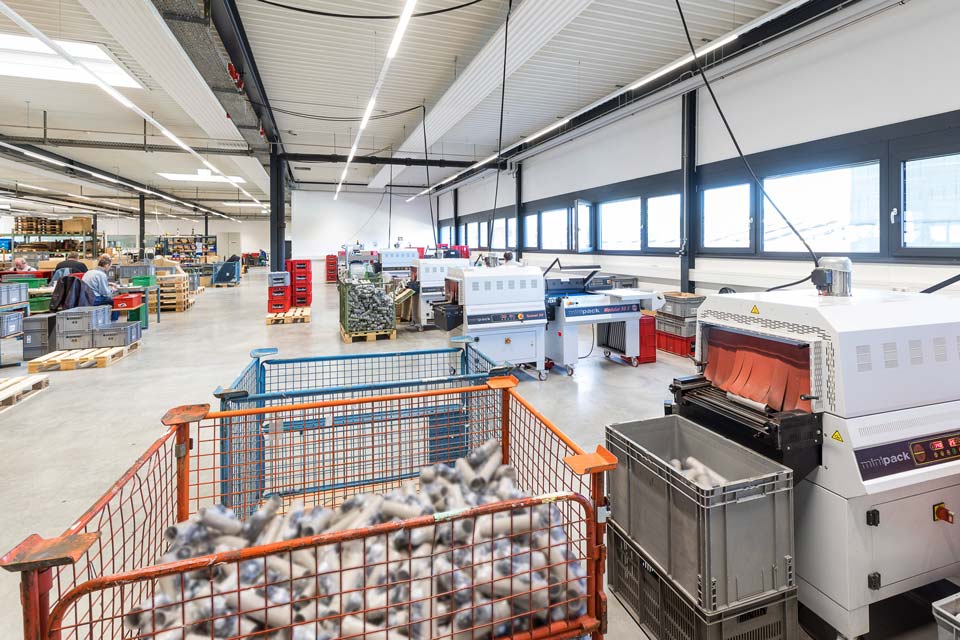 Verpackungsanlage abschweißen Dornahof