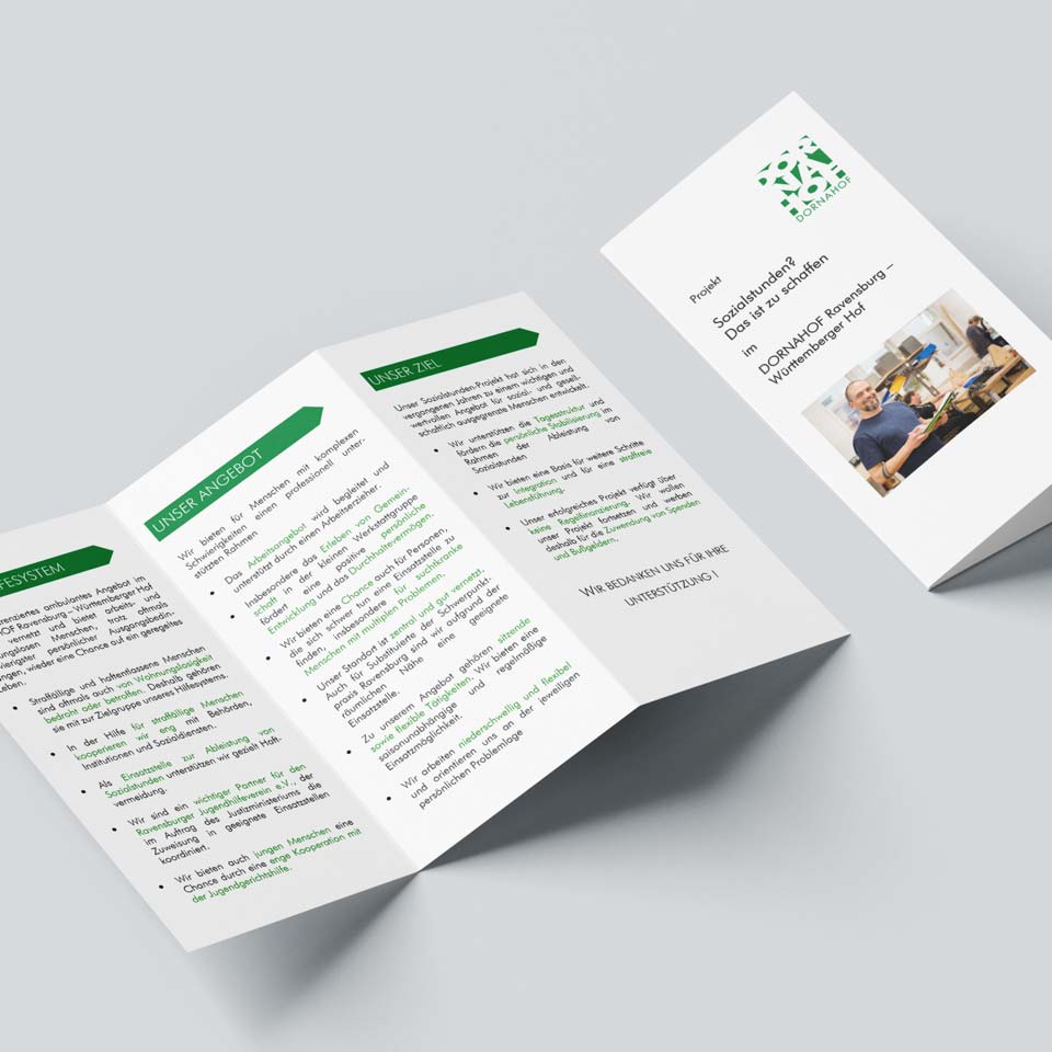 Titel Sozialstunden? Das ist zu schaffen im DORNAHOF Ravensburg &ndash; Württemberger Hof